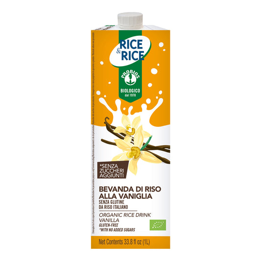 RICE & RICE Bevanda Riso Vaniglia 1Lt
