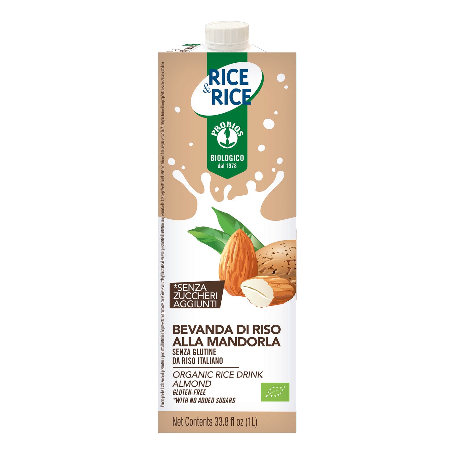 RICE & RICE Bevanda Riso Mandorle 1Lt