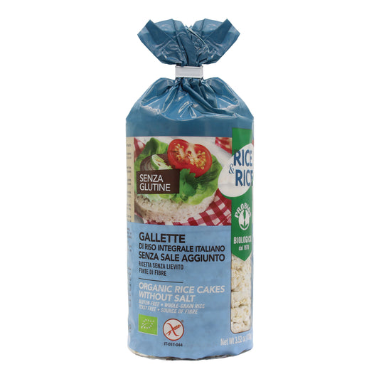 RICE & RICE Gallette Riso S/Sale 100g