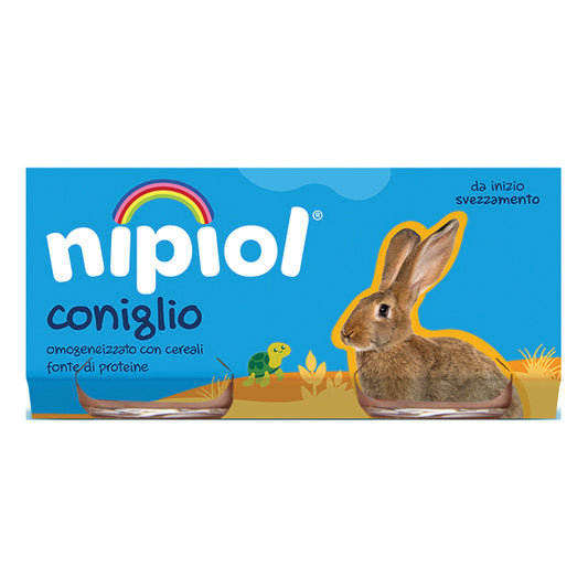NIPIOL Omog.Coniglio 2x 80g