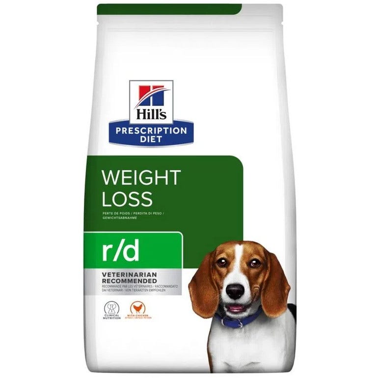 Hill's Prescription Diet R/D Weight Loss Crocchette Pollo Per Cani Sacco 1,5kg