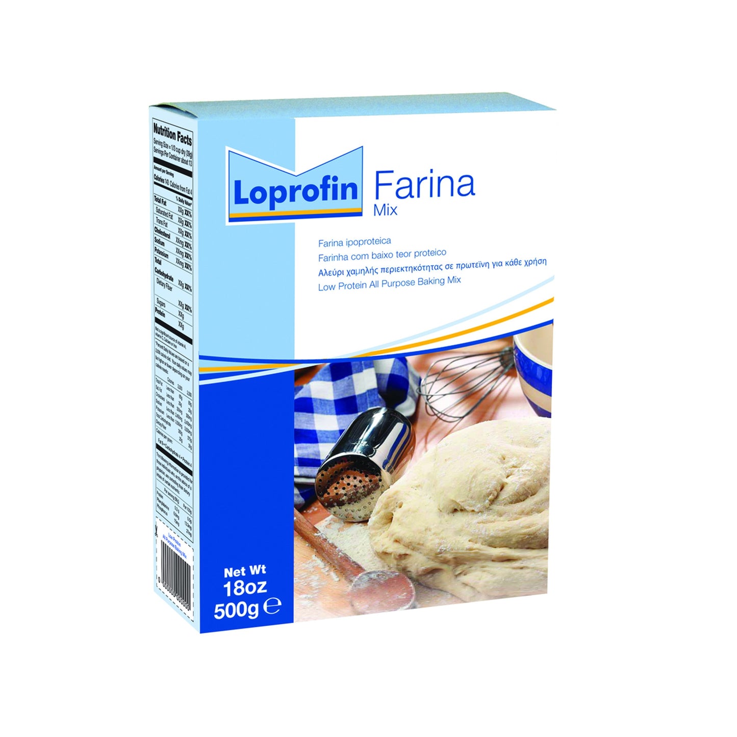LOPROFIN-FARINA APROT MIX 500G