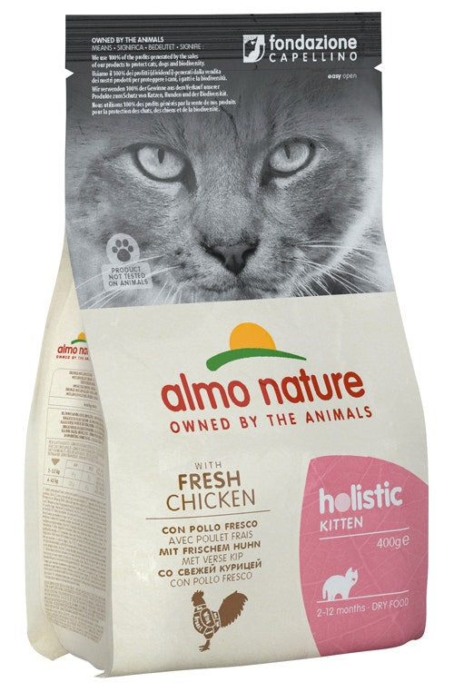 HOLISTIC CAT KITTEN POL/RI400G