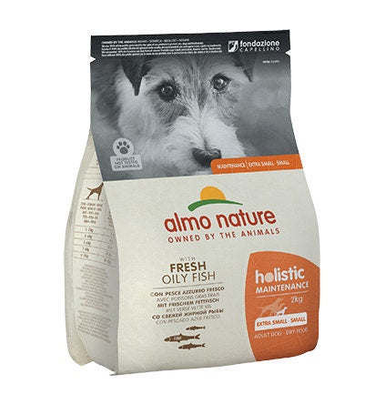 Almo Nature Holistic Maintenance Crocchette Pesce Cani Adulti Taglia Mini E Piccola Sacco 2kg