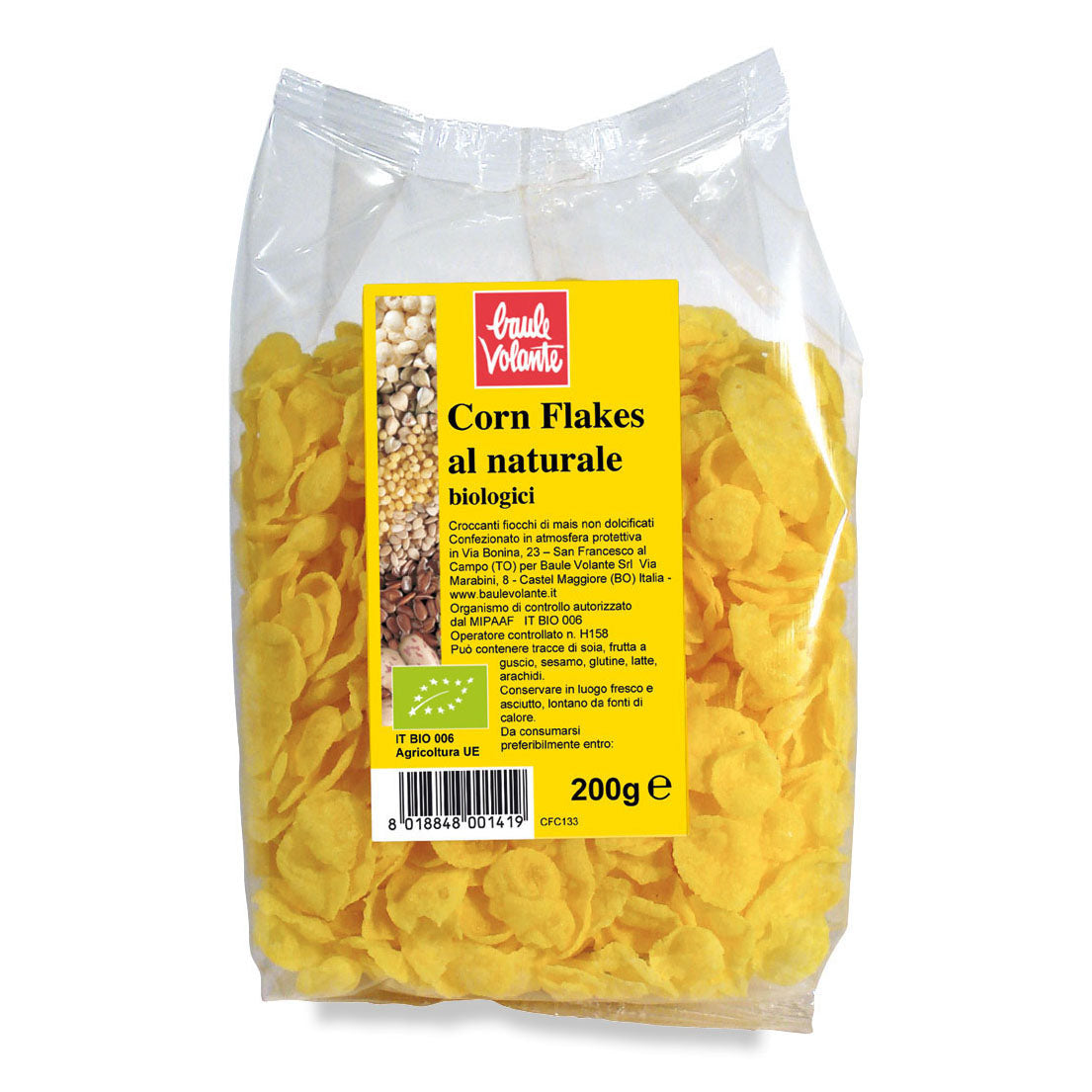 BAULE VOLANTE Corn Flakes Naturali 200g