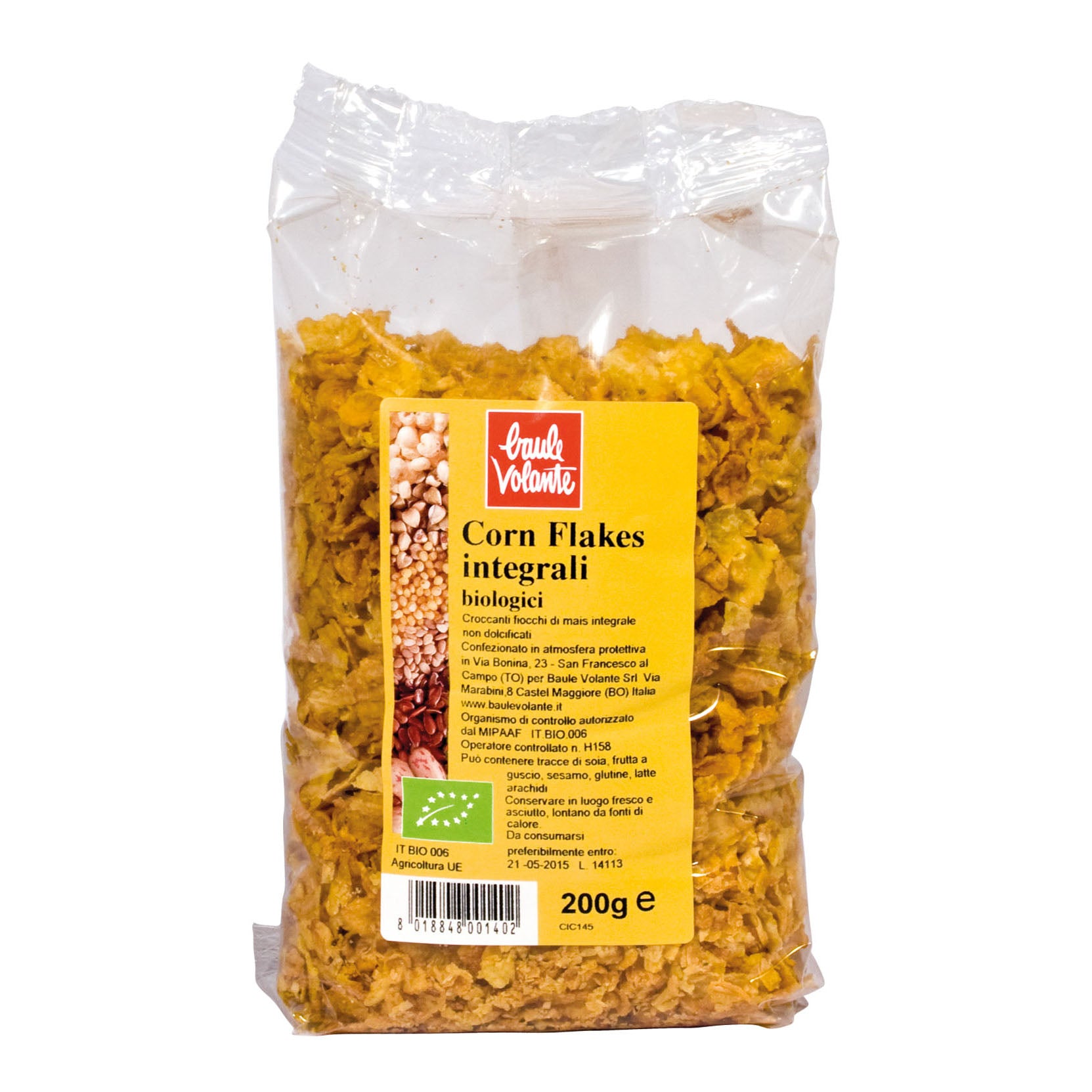 BAULE VOLANTE Corn Flakes Integrale 200g