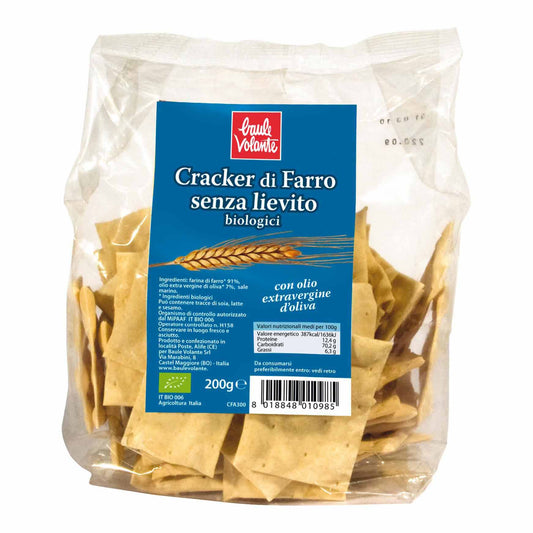 BAULE VOLANTE Crackers Farro S/L 200g