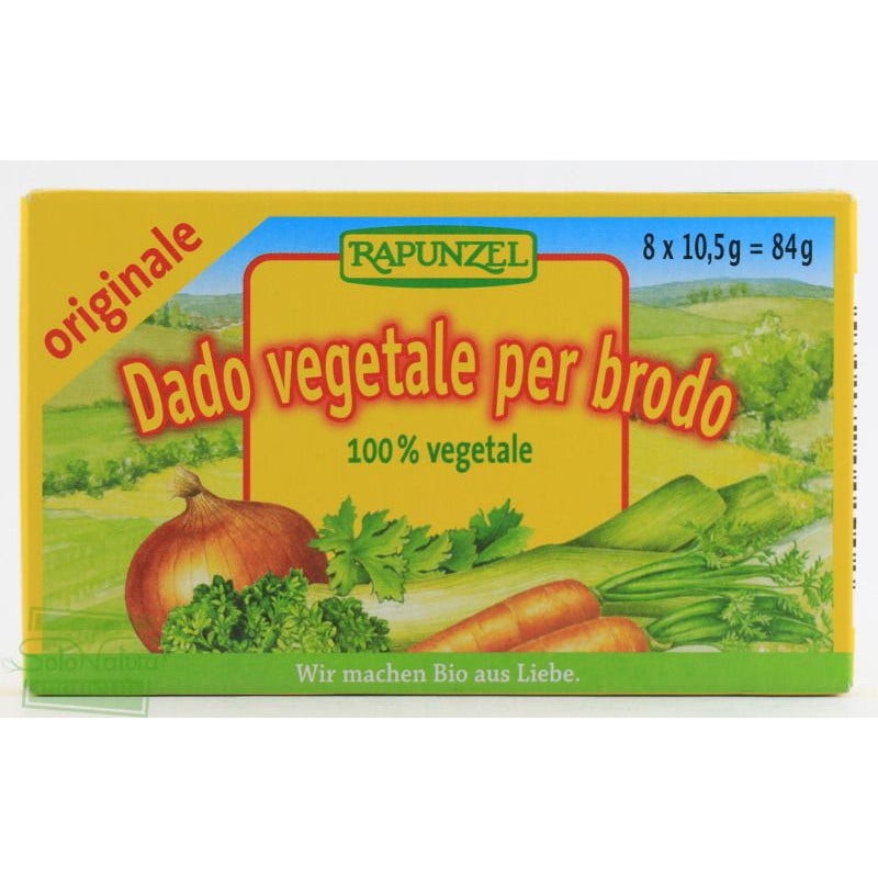 Rapunzel Brodo Vegetale 8 Dadi