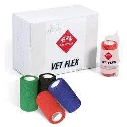 FM Italia Benda Vet-Flex Verde Per Cavalli 10cm