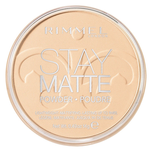 Rimmel Cipria Compatta Stay Matte TonalitÀ 001 Transparent 14g