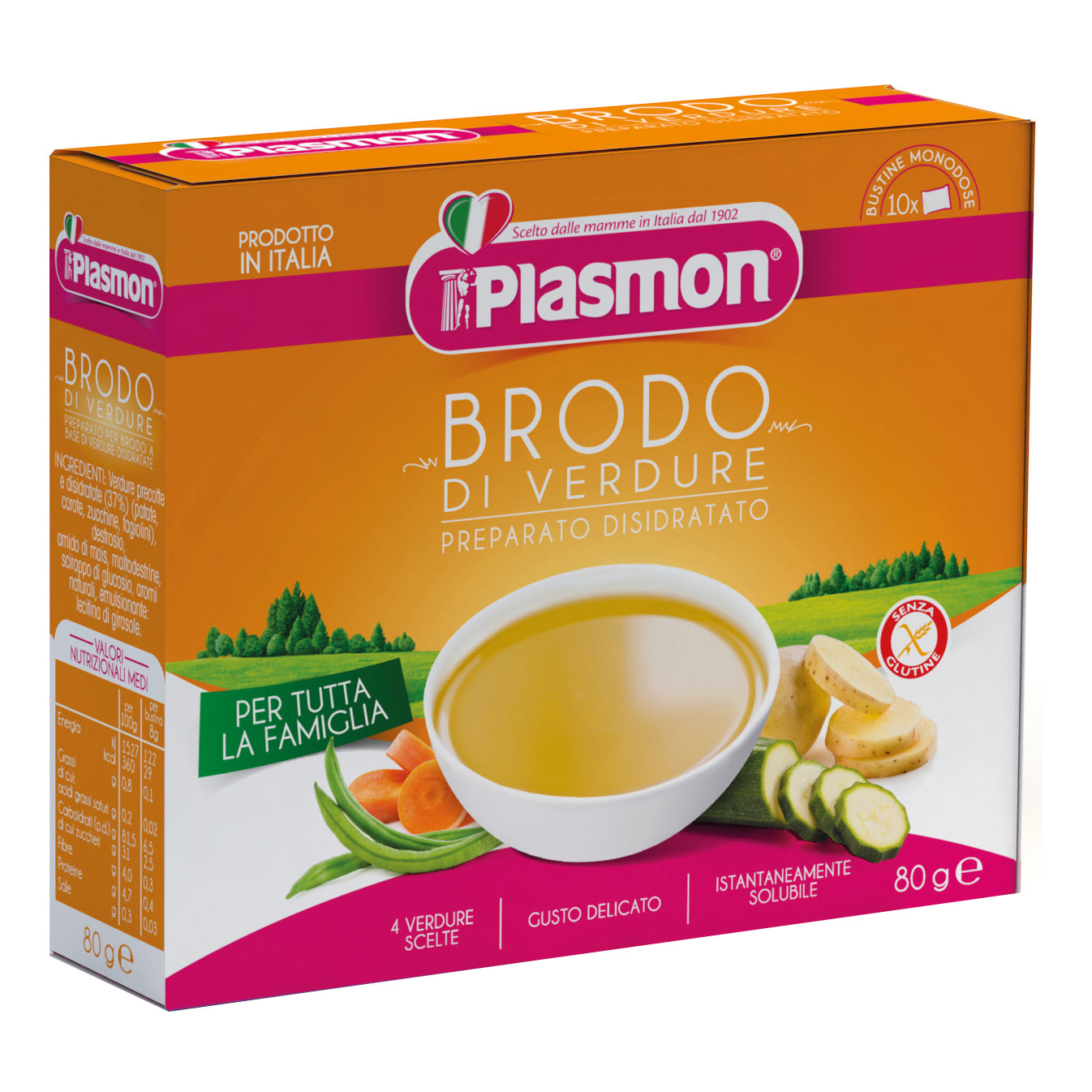 PLASMON BRODO DRY 10BUST 80G