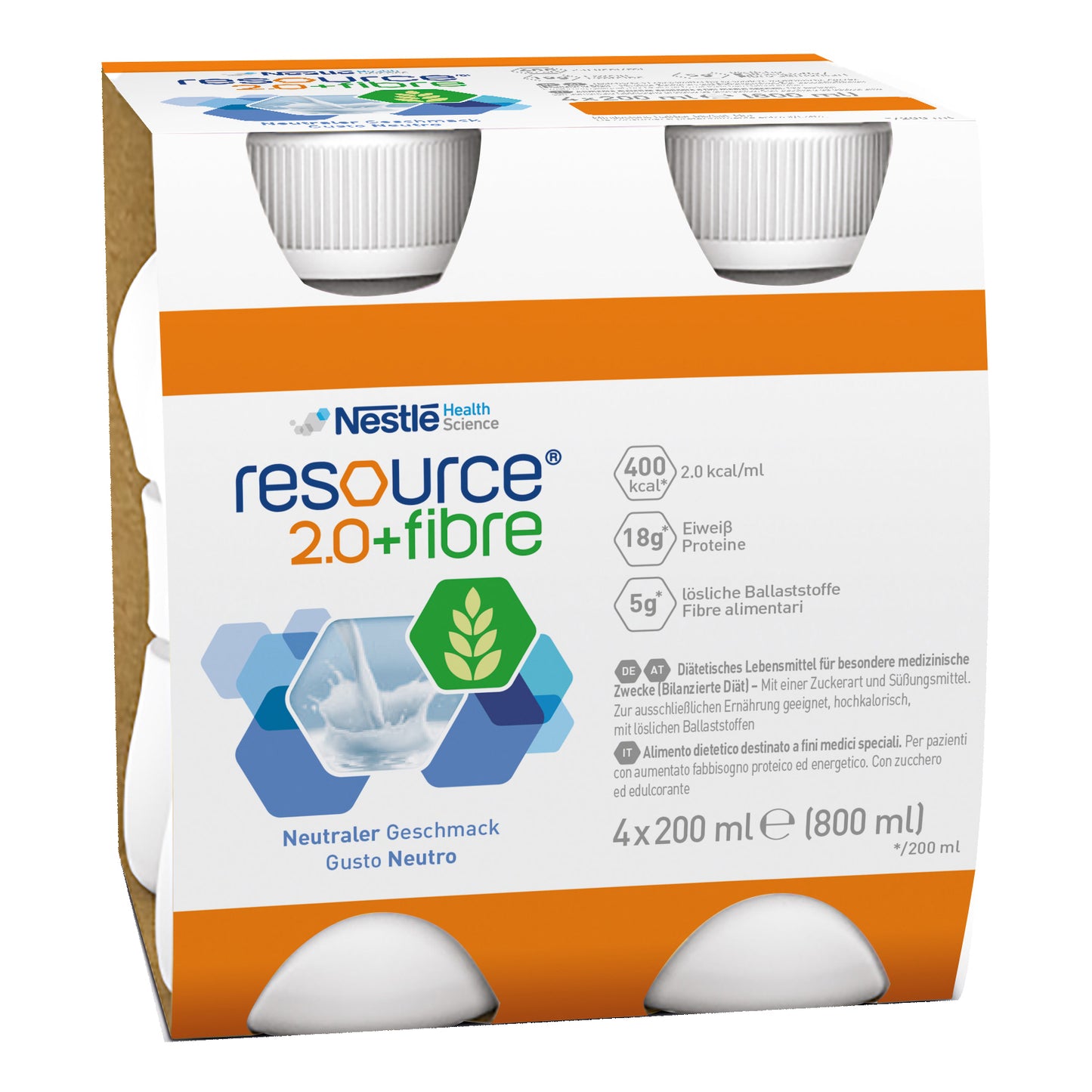RESOURCE 2,0+ Fibre Neutro 200ml