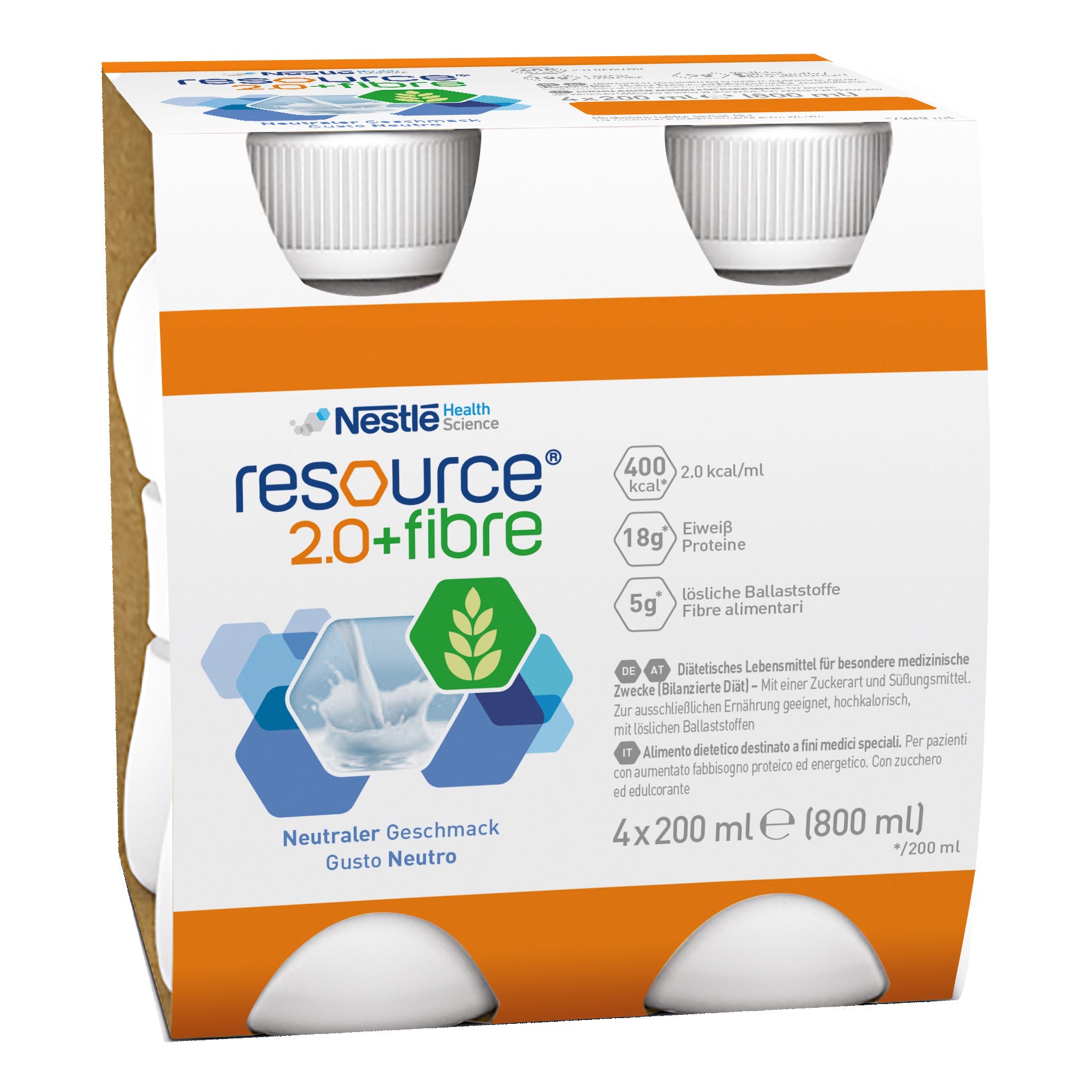 RESOURCE 2,0+ Fibre Neutro 200ml