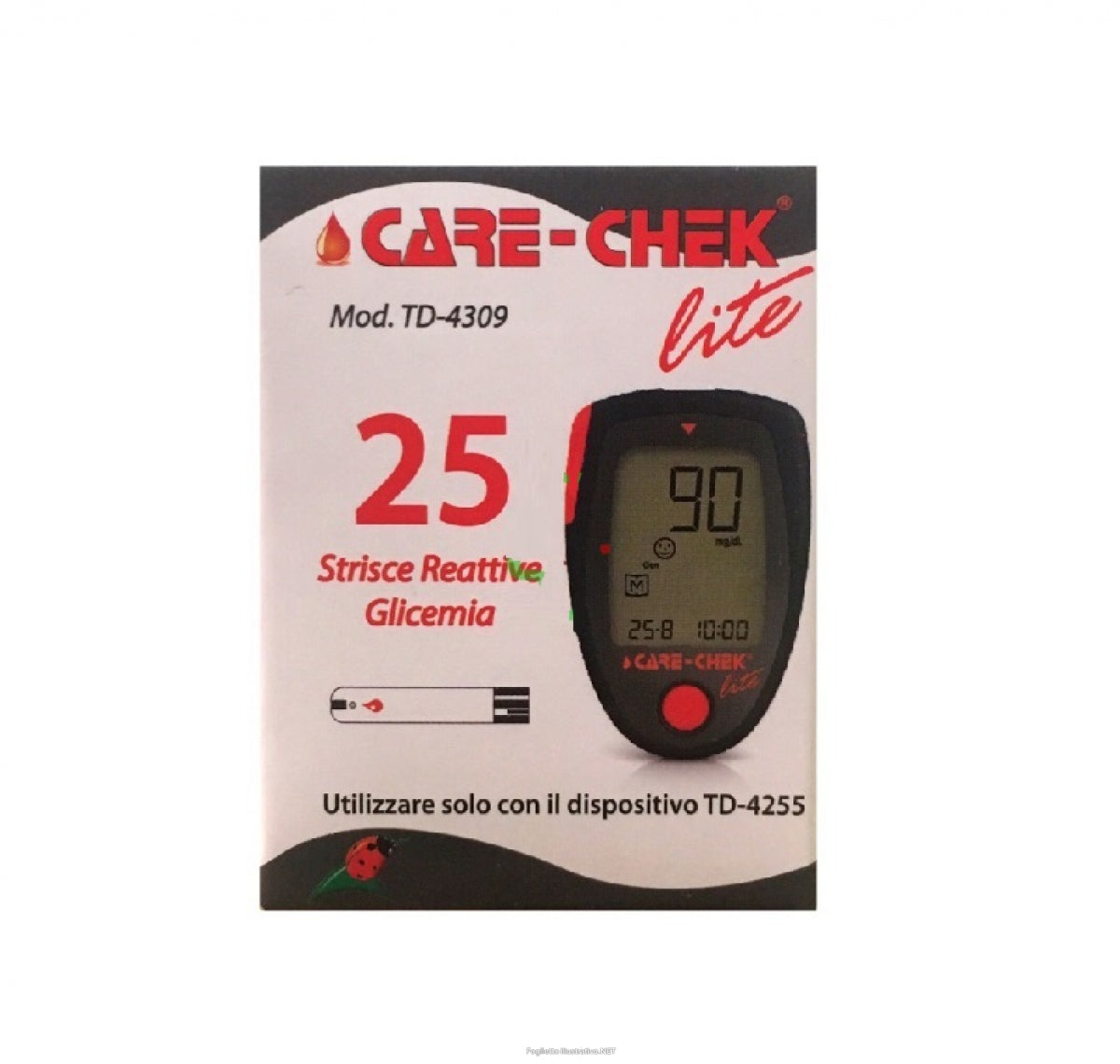 CARE-CHEK LITE TD4309 GLI 25PZ