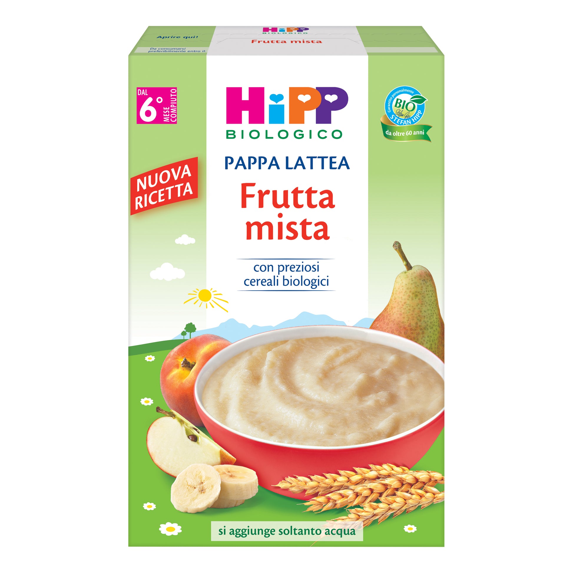 HIPP BIO Pappa Lattea Frutta Mista 250g