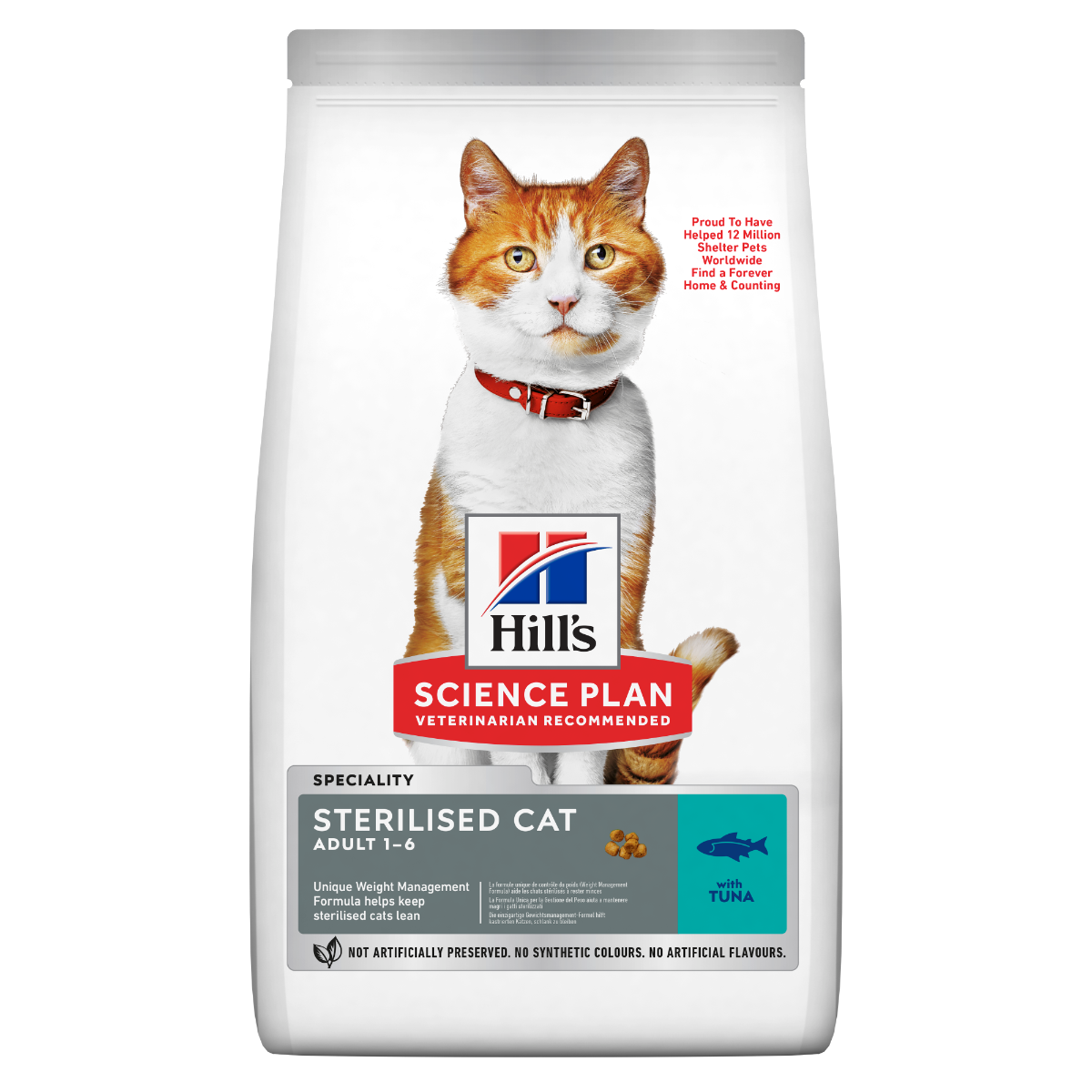 Hill's Science Plan Sterilised Cat Adult Alimento Per Gatti Con Tonno Sacco 1,5kg