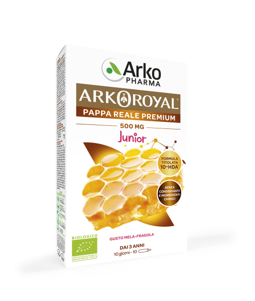 Arkoroyal Pappa Reale Bio 500 Mg 10 Unidose