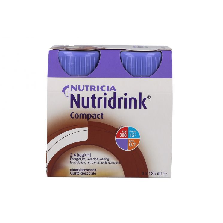 NUTRIDRINK COMPACT CIOCCOLATO 4X125 ML