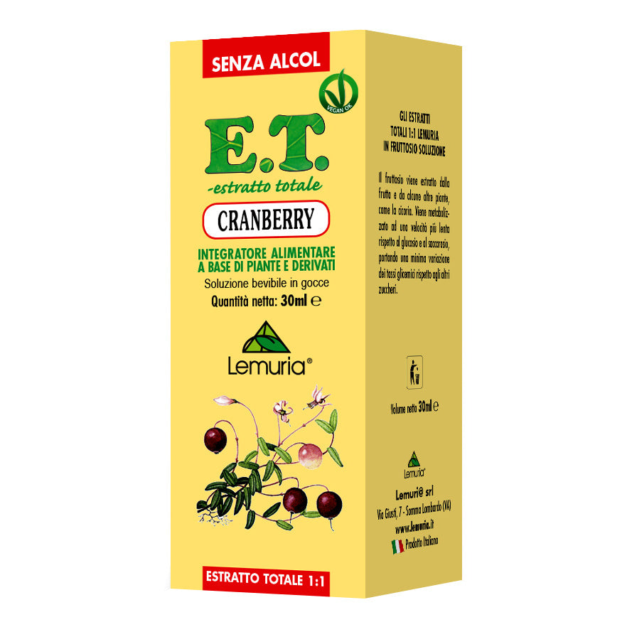 CRANBERRY ET 30ML  LEMURIA