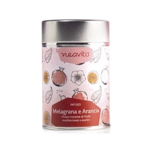 Neavita Silver Tin Tisana Melagrana Arancia 100g