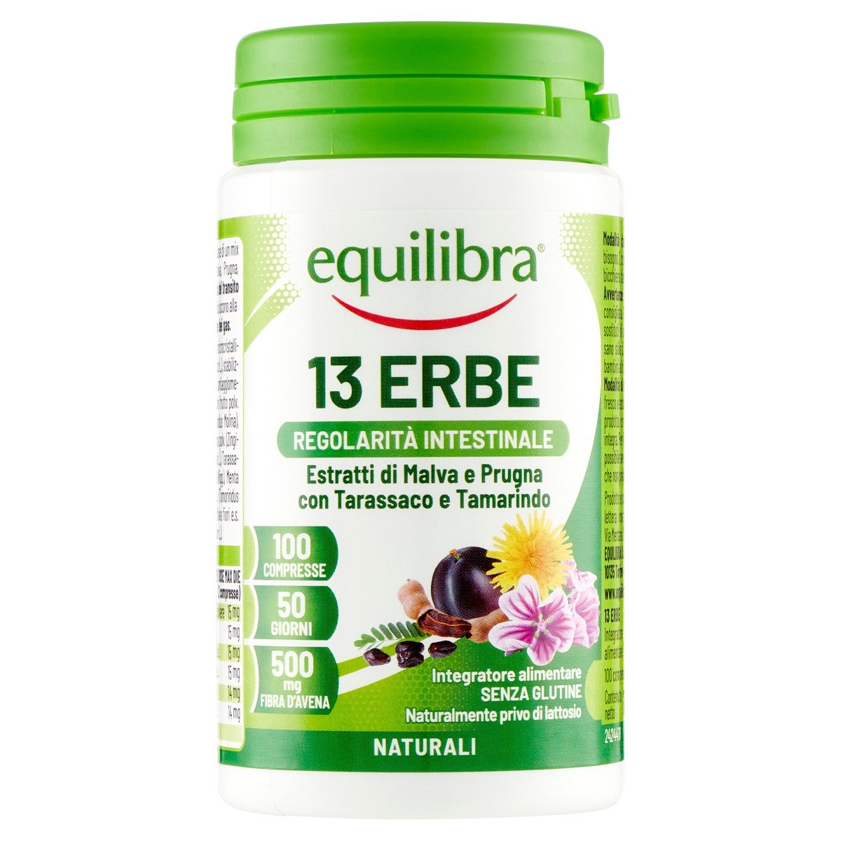 Equilibra 13 Erbe Con Fibra 100 Compresse