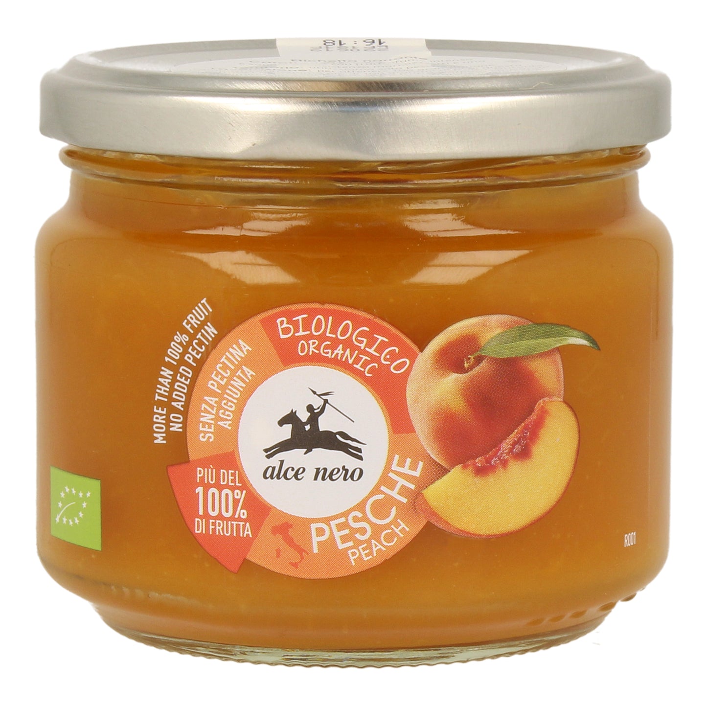 ALCE NERO Composta Pesca Bio 270g