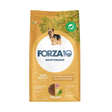 Forza10 Adult Maintenance Crocchette Al Pollo Con Patate Cani Adulti Taglia Piccola Sacco 2kg