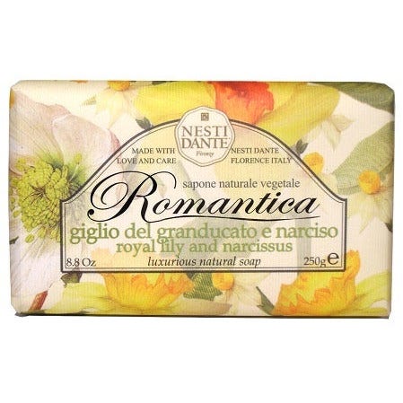 Nesti Dante Romantica Sapone Giglio Del Granducato/Narciso 250g
