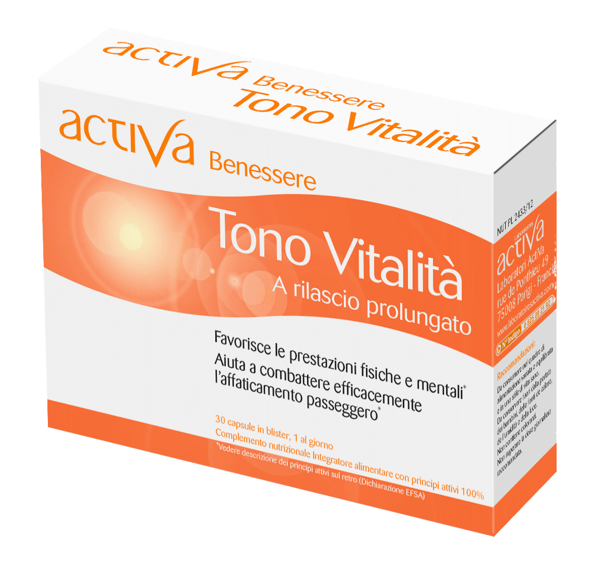 Benessere Tono Vitalità 30 Capsule