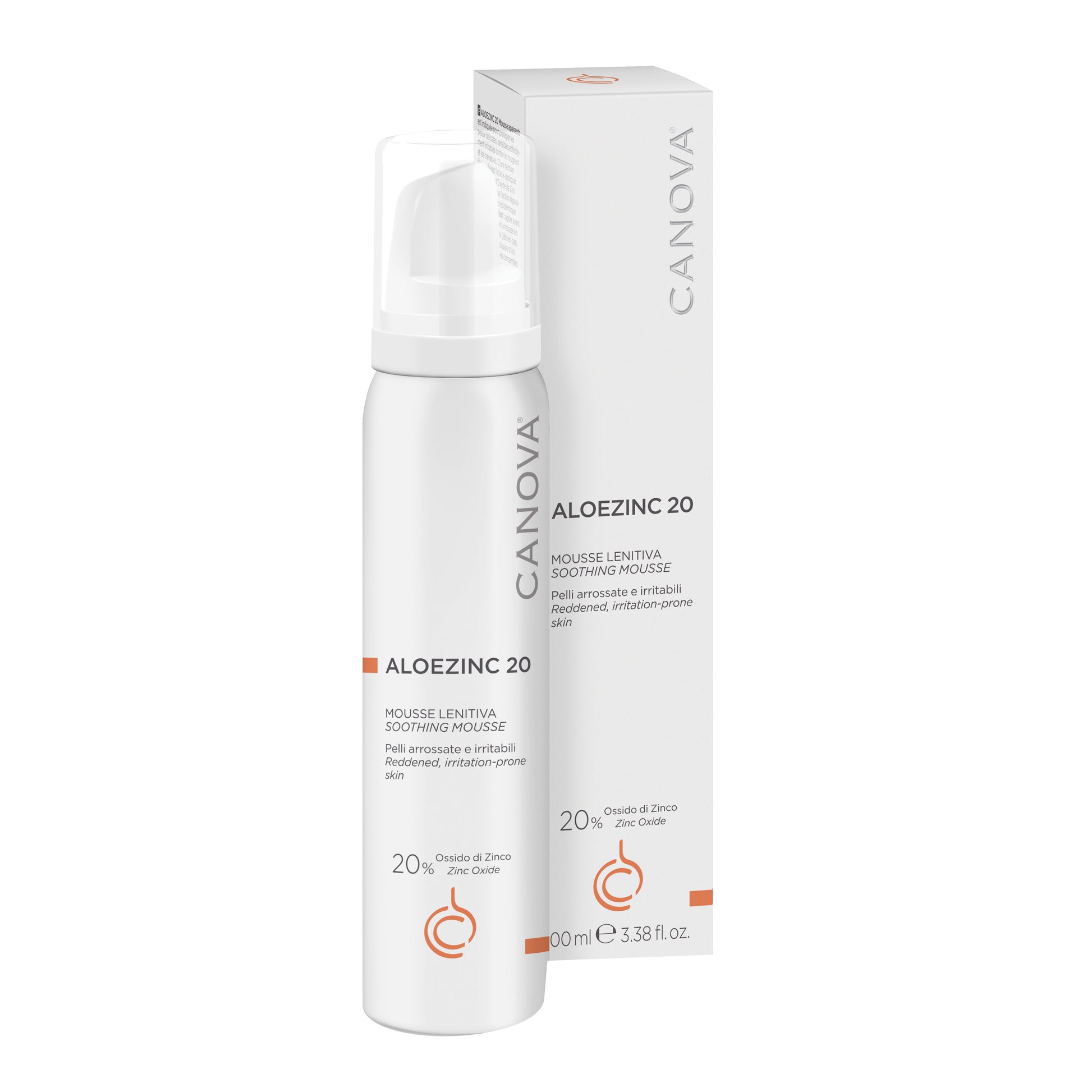 CANOVA-ALOEZINC 20MOUSSE 100ML