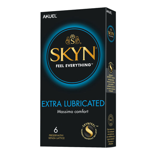 AKUEL SKYN EXTRA LUBRIFICATO 6PZ