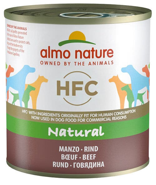 Almo Nature HFC Natural Cibo Umido Manzo Per Cani Adulti 290g