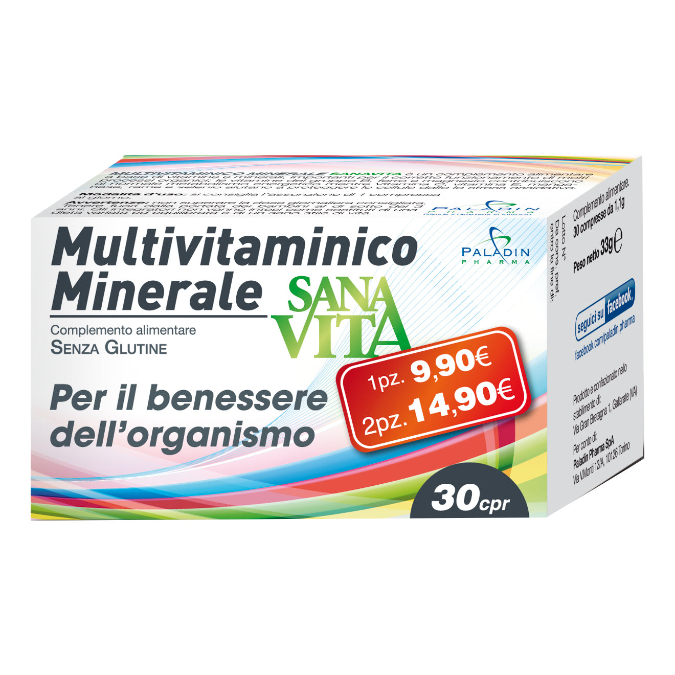 SANAVITA MULTIVIT 30CPR