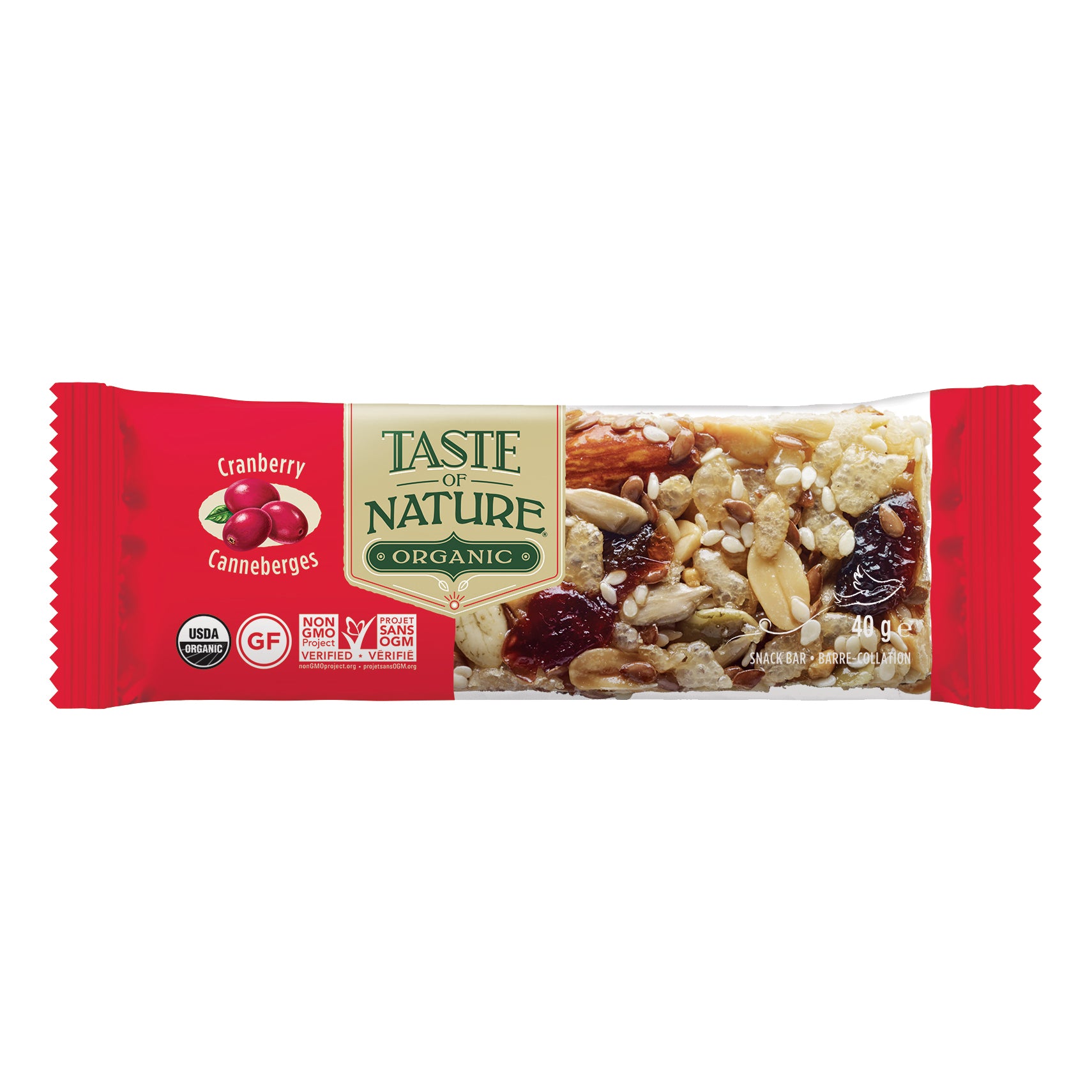 FINESTRA SUL CIELO Taste Nature Barretta Cranberry 40g