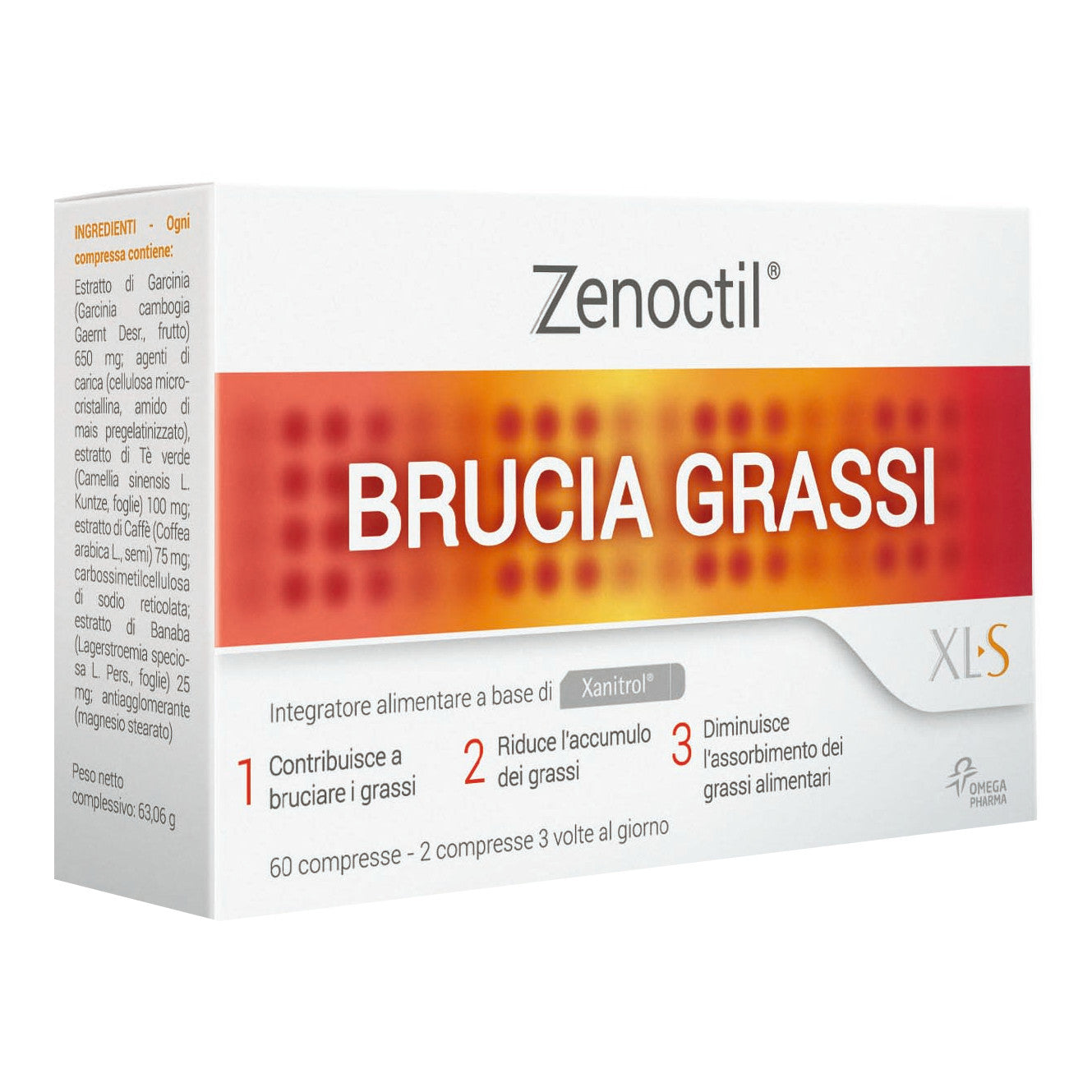 XLS BRUCIA GRASSI 60 CAPSULE