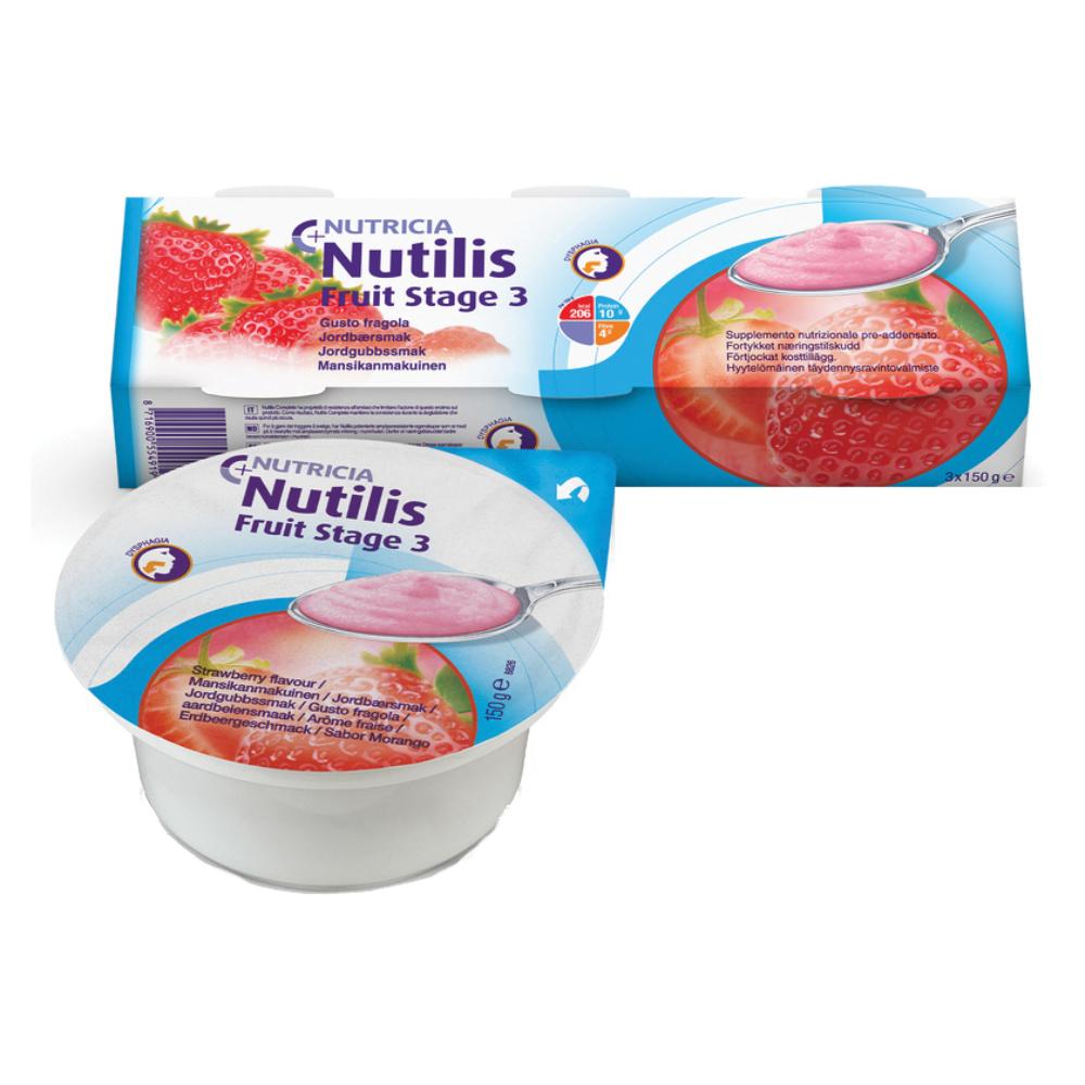 NUTILIS Fruit Stage 3 Fragola 3x150