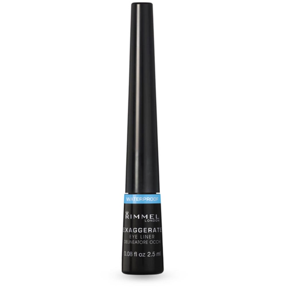 Rimmel Eyeliner Exaggerate Waterproof Liquid 003 Black 2,5ml