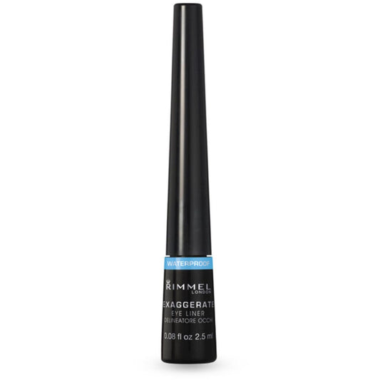 Rimmel Eyeliner Exaggerate Waterproof Liquid 003 Black 2,5ml