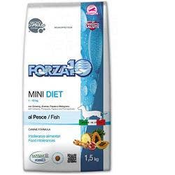 Forza10 Mini Diet Crocchette Al Pesce Cani Adulti Taglia Mini Sacco 1,5kg