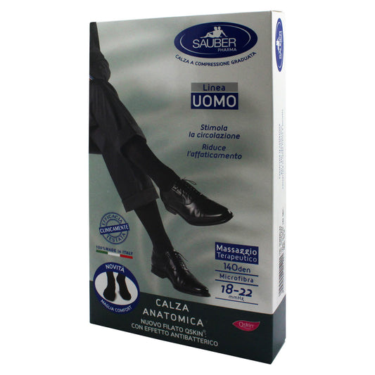 SAUBER Q-SKIN CALZ U 140D G NERO