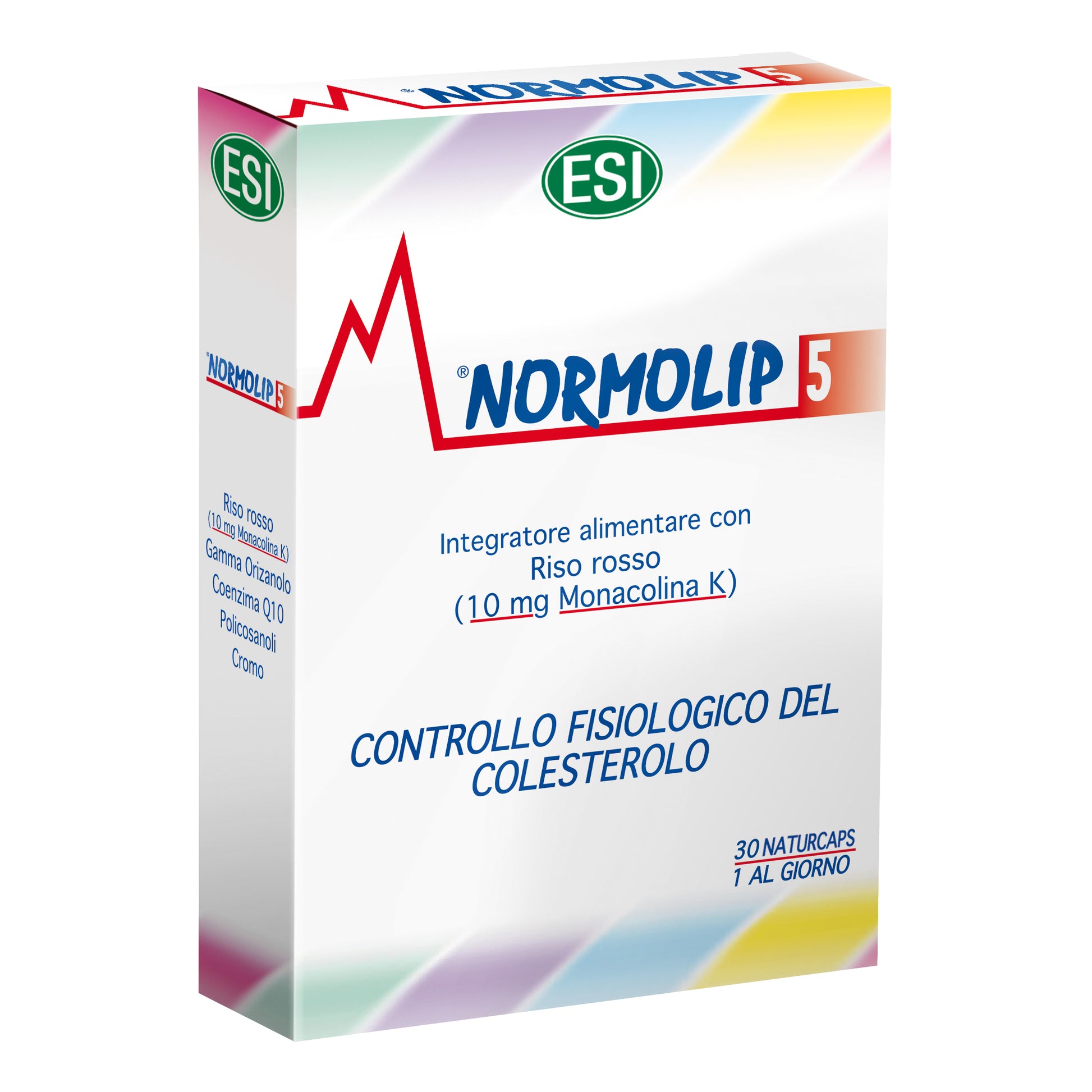 NORMOLIP 5 INTEGRATORE ALIMENTARE CONTROLLO COLESTEROLO 30 CAPSULE