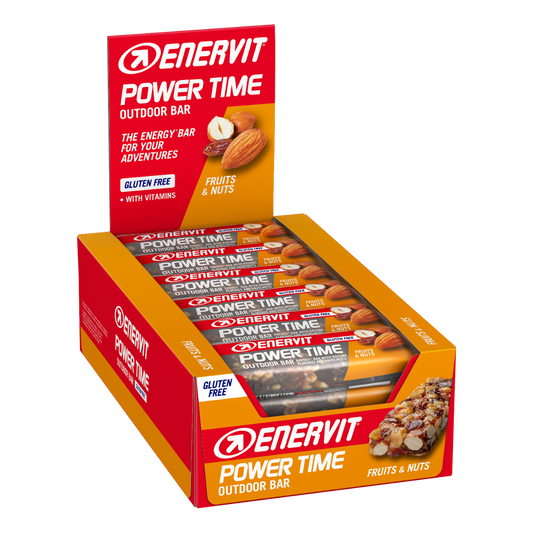 Enervit Power Time Frutta Secca 24 Barrette Da 35g
