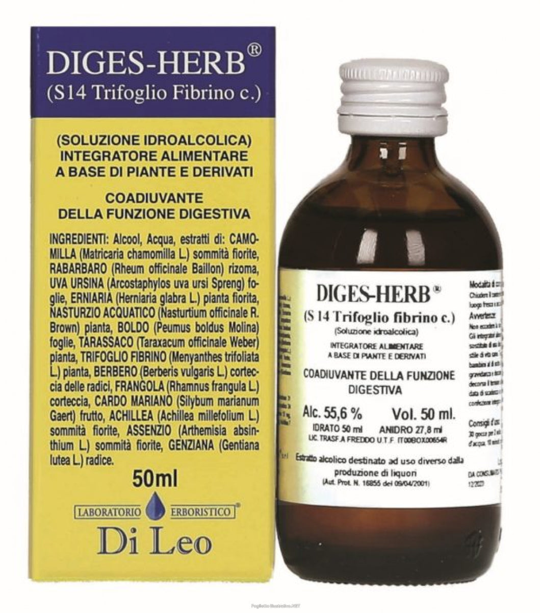 DIGES HERB S14 TRIFOGLIO 50ML