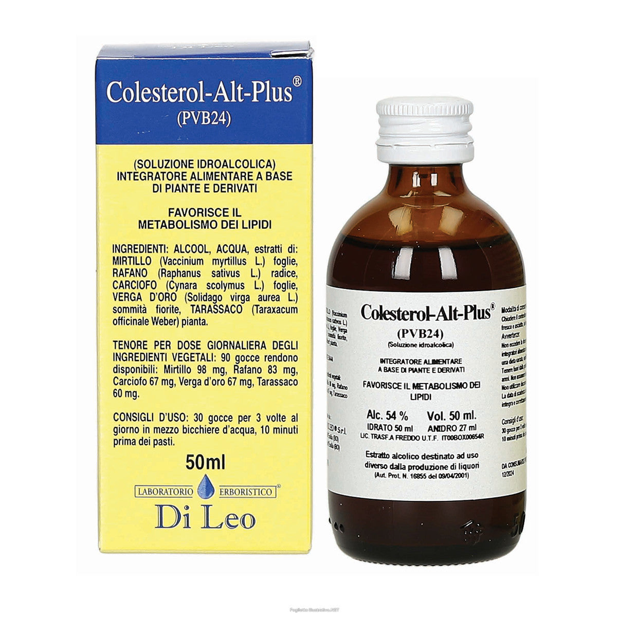 COLESTEROL ALT PLUS PVB 24