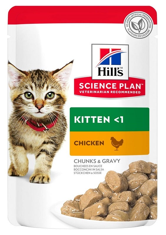 Hill's Science Plan Kitten Bocconcini Pollo Per Gatti Cuccioli Bustina 85g