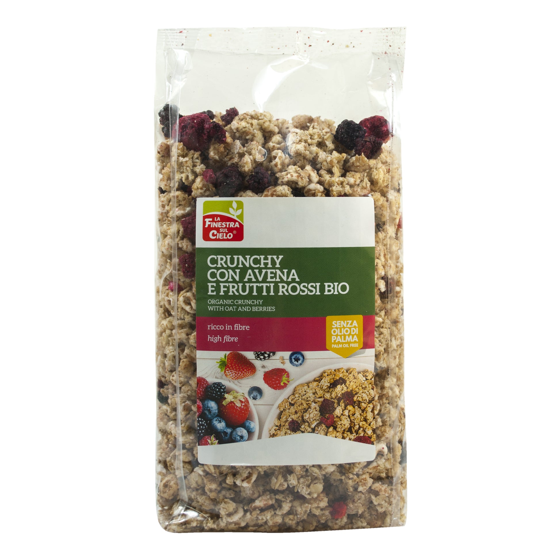 FINESTRA SUL CIELO Crunchy C/Avena Frutti Rossi