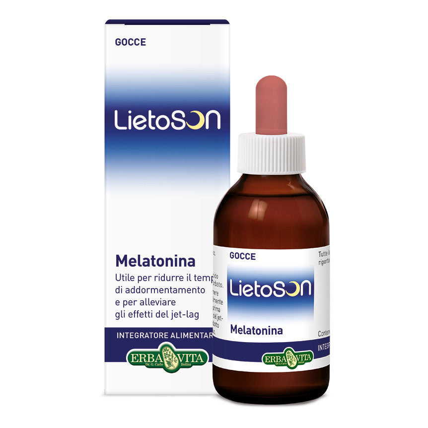 LIETOSON Melatonina Gtt 30ml Erba Vita
