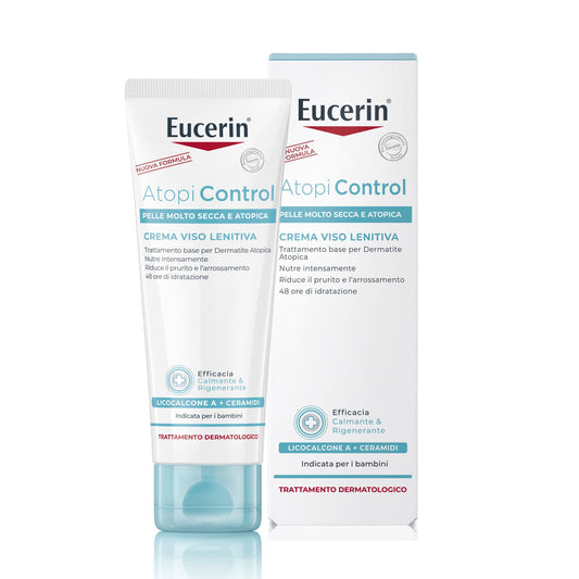 Eucerin AtopiControl Crema Viso 50ml per Pelle Sensibile