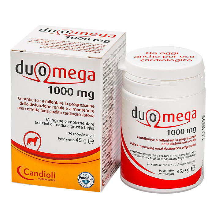 DUOMEGA CANI 1000MG 14/40K 30CPS