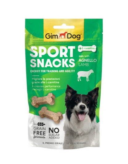 GimDog Sport Snacks Agnello 60g